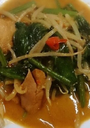缶詰アレンジ♪タイカレーで野菜炒め★-レシピのメイン写真