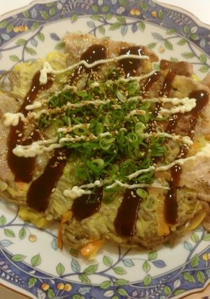 和蕎麦でお好み焼き❗-レシピのメイン写真