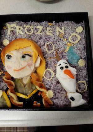 アナ雪キャラ弁当-レシピのメイン写真
