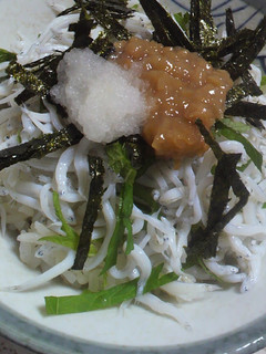 しらす干し丼★梅干、大葉、大根おろし-レシピのメイン写真