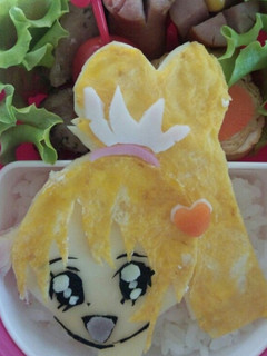 キャラ弁 プリキュア キュアハート-レシピのメイン写真
