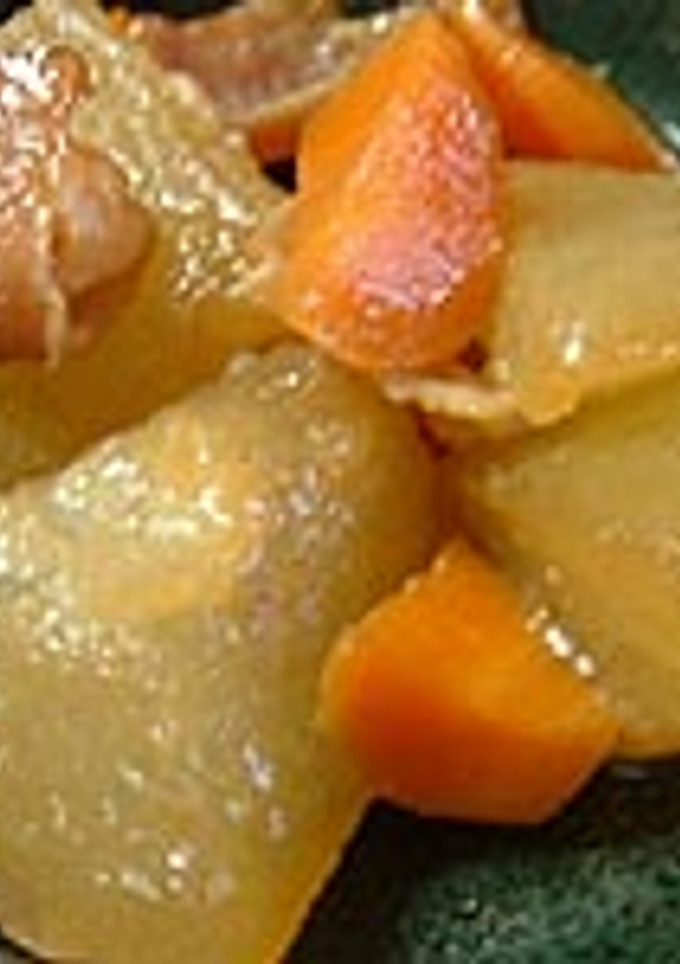 冬瓜（とうがん）とベーコンの炒め煮-レシピのメイン写真