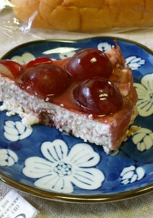 デラウェアとカシスのマーブルチーズケーキ-レシピのメイン写真
