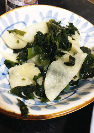 簡単！ワカメと大根のサッパリ和え-レシピのメイン写真