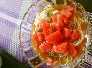 トマト素麺★アレンジ色々ダイエットにも★-レシピのメイン写真