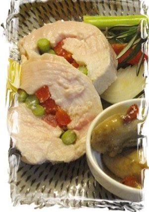 ☆塩レモン＆塩麹de鶏の胸肉ロール☆♪-レシピのメイン写真