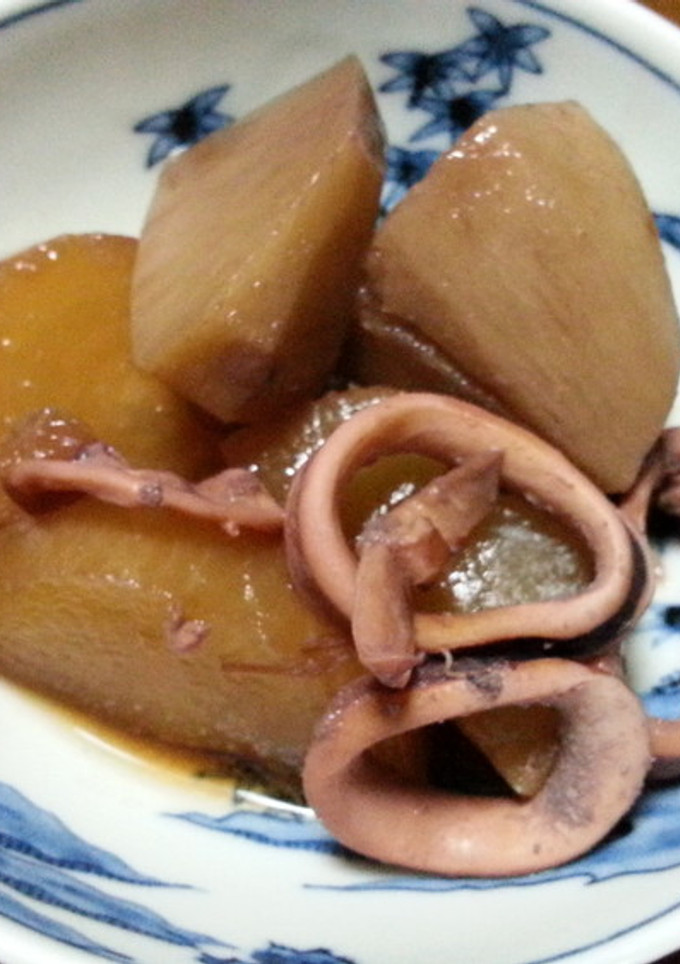 イカと大根と里芋の煮物-レシピのメイン写真