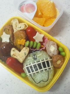 トッキュウジャー4号弁当-レシピのメイン写真