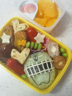 トッキュウジャー4号弁当-レシピのメイン写真
