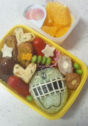 トッキュウジャー4号弁当-レシピのメイン写真