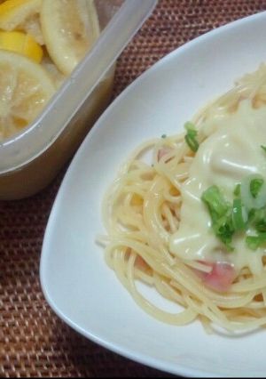 塩レモンでカルボナーラ風-レシピのメイン写真