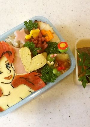 リトルマーメイドのアリエルのキャラ弁❤️-レシピのメイン写真