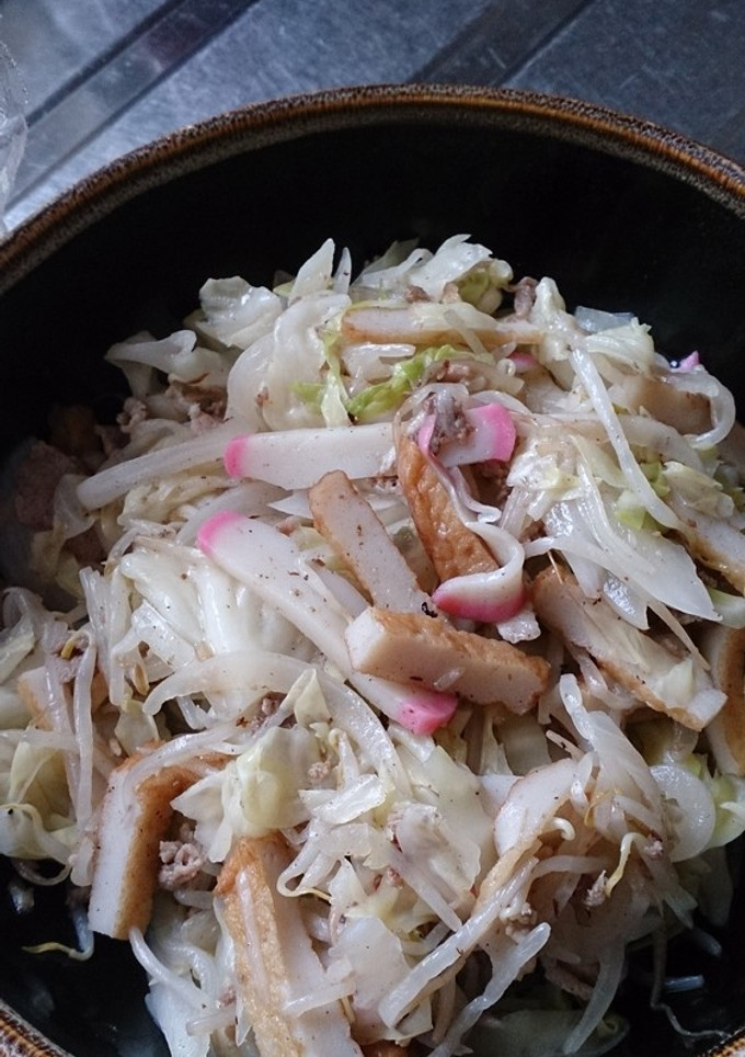 野菜たっぷり☆皿うどん風？焼きそば-レシピのメイン写真
