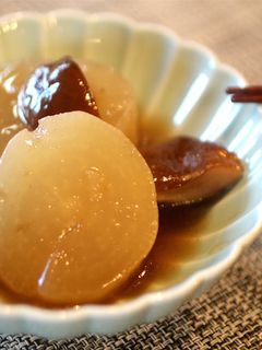 大根と椎茸のオイスターソース煮-レシピのメイン写真