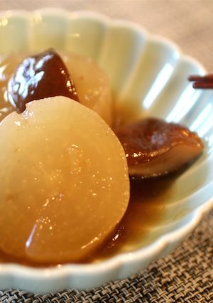 大根と椎茸のオイスターソース煮-レシピのメイン写真