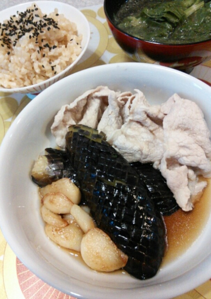 茄子の揚げ浸し（冷シャブ）-レシピのメイン写真