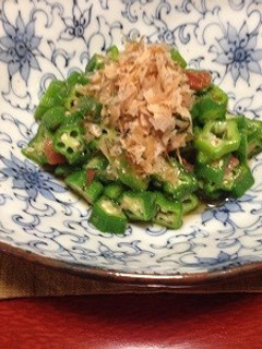 オクラの梅干し和え-レシピのメイン写真