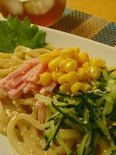 食べてみて♪冷やし中華マヨうどん-レシピのメイン写真