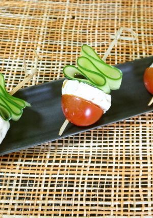 父の日に★クリームチーズの簡単ピンチョス-レシピのメイン写真