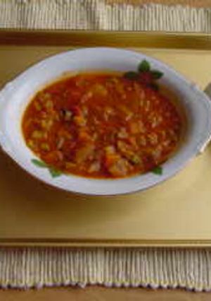 野菜どっさりミネストローネ-レシピのメイン写真