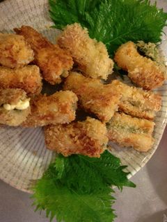 ちくわチーズ大葉フライ-レシピのメイン写真