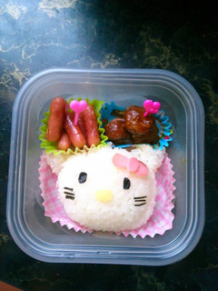 キティちゃんのキャラ弁♡-レシピのメイン写真