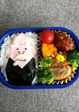 妖怪ウォッチ★簡単★ひも爺~キャラ弁♪-レシピのメイン写真