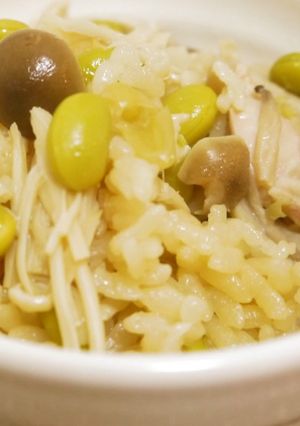 夏の絶品炊き込みご飯♪-レシピのメイン写真