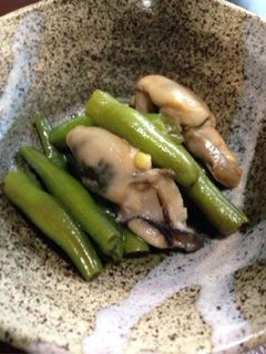 三度豆と牡蠣のオイスターソース炒め-レシピのメイン写真