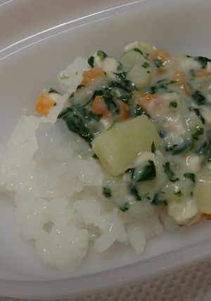 ほうれん草のシチュー★離乳食後期~-レシピのメイン写真