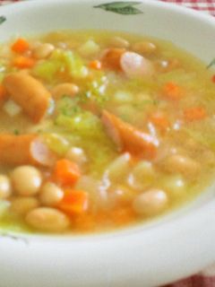 具たっぷり!大豆入り野菜スープ-レシピのメイン写真