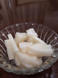 大根のビール漬け-レシピのメイン写真