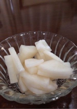 大根のビール漬け-レシピのメイン写真