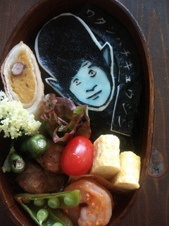キャラ弁当 宇宙人総理-レシピのメイン写真