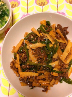 コストコ プルコギビーフで簡単♪青椒肉絲-レシピのメイン写真