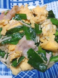 味付け簡単♪ふわふわニラ玉-レシピのメイン写真