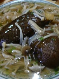 ナスの焼き浸し きのこあんかけ-レシピのメイン写真