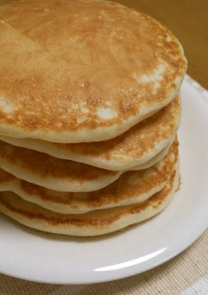モチモチパンケーキ♪クランペット-レシピのメイン写真