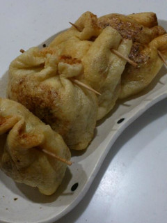 簡単!油揚げ♪野菜包み焼き♪-レシピのメイン写真