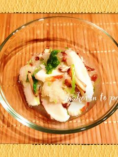 あと1品副菜に*焼き椎茸のおろし和え-レシピのメイン写真