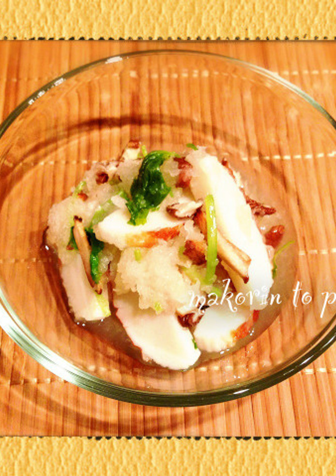 あと１品副菜に＊焼き椎茸のおろし和え-レシピのメイン写真
