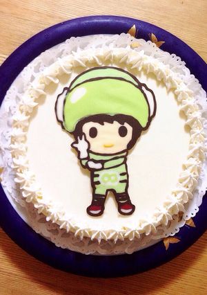 エイトレンジャー チョコプレート-レシピのメイン写真