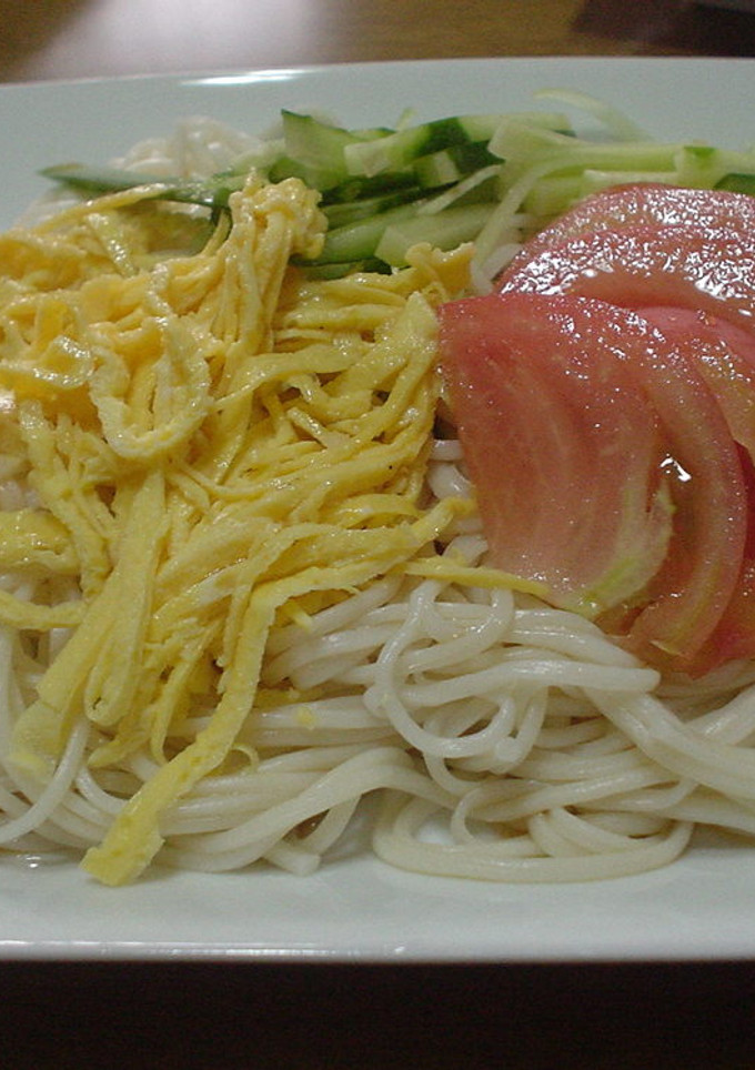 そうめんの冷やし中華風-レシピのメイン写真