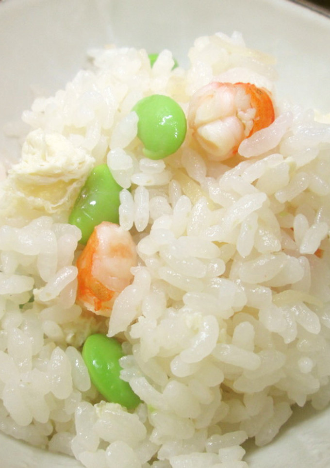 父の日レシピ　海老と新生姜の炊き込みご飯-レシピのメイン写真