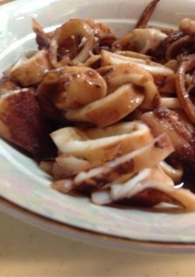 イカの煮付けもっと美味しく(^_−)−☆-レシピのメイン写真