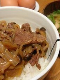 信州牛で牛丼!-レシピのメイン写真