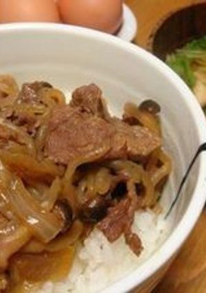 信州牛で牛丼!-レシピのメイン写真