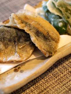 鯵とピーマンの天ぷら 五香粉塩-レシピのメイン写真