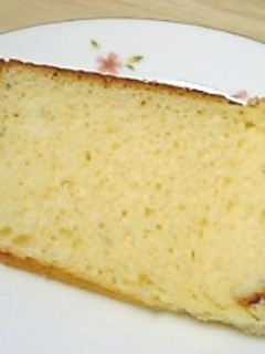 はちみつとレモンのシフォンケーキ♪♪-レシピのメイン写真
