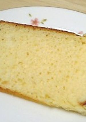 はちみつとレモンのシフォンケーキ♪♪-レシピのメイン写真